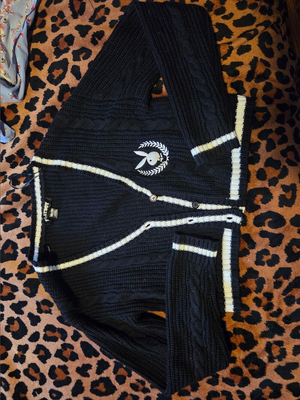 Playboy Button Up Cardigan
